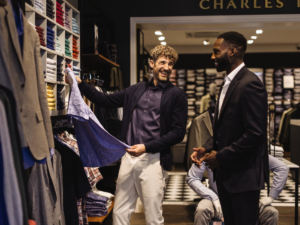 Personalised appointment at Charles Tyrwhitt